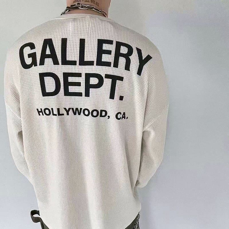 Gallery Dept Waffle Letter T-Shirt