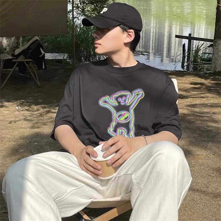 We11Done Colorful Phantom Bear T-Shirt