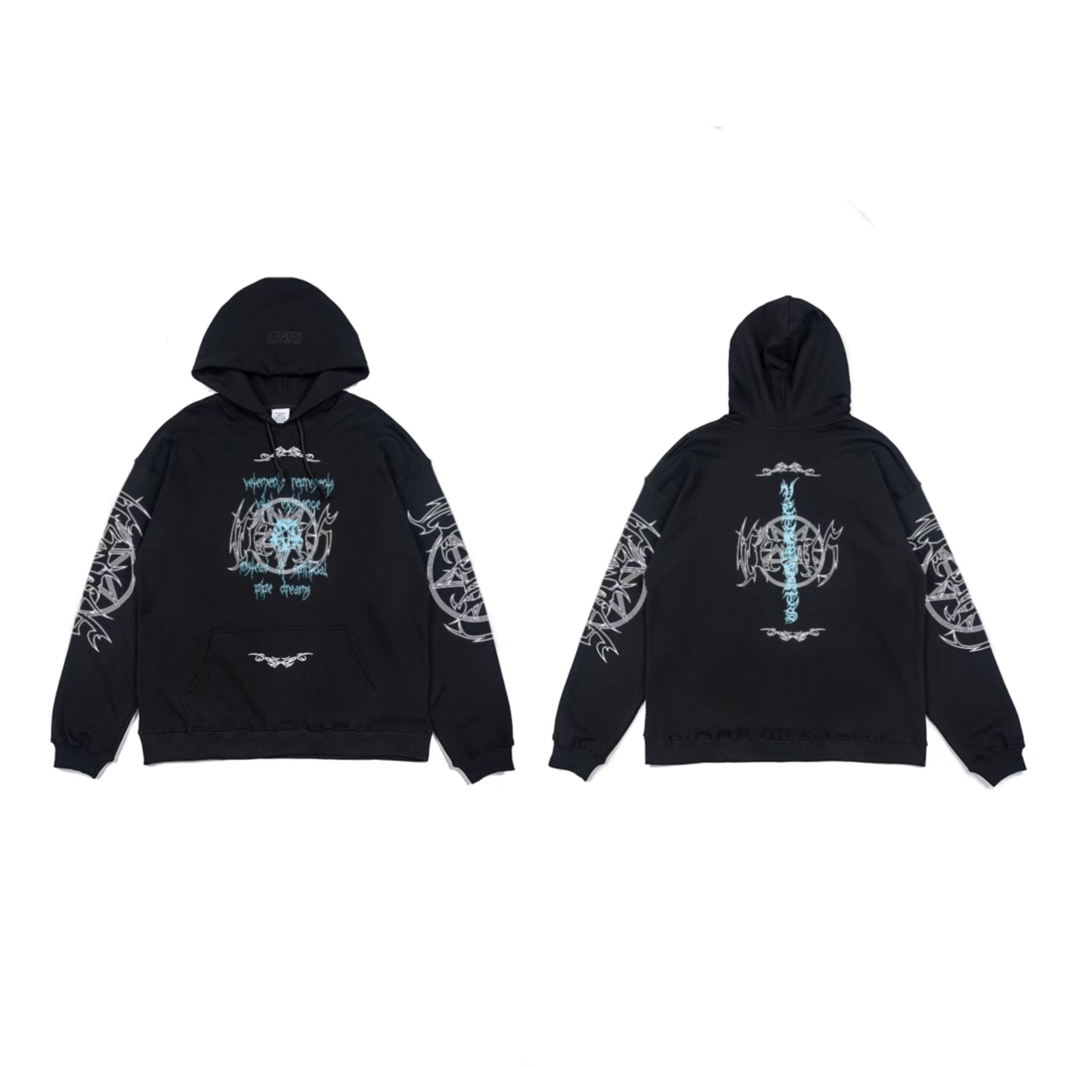 Red Patch Vtm Hooded Sweater