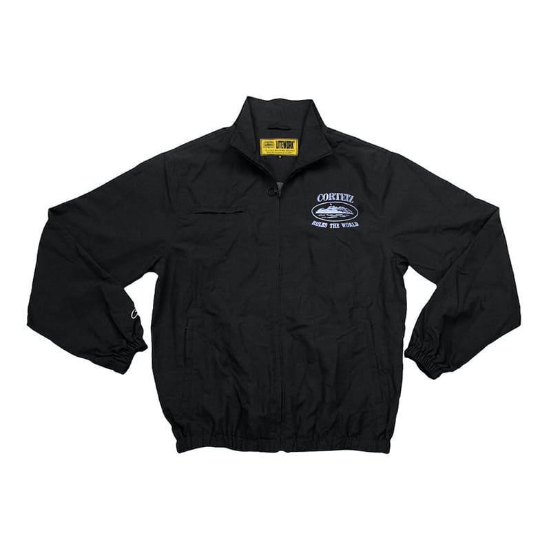 Corteiz Drill Style Embroidered Stand Collar Jacket