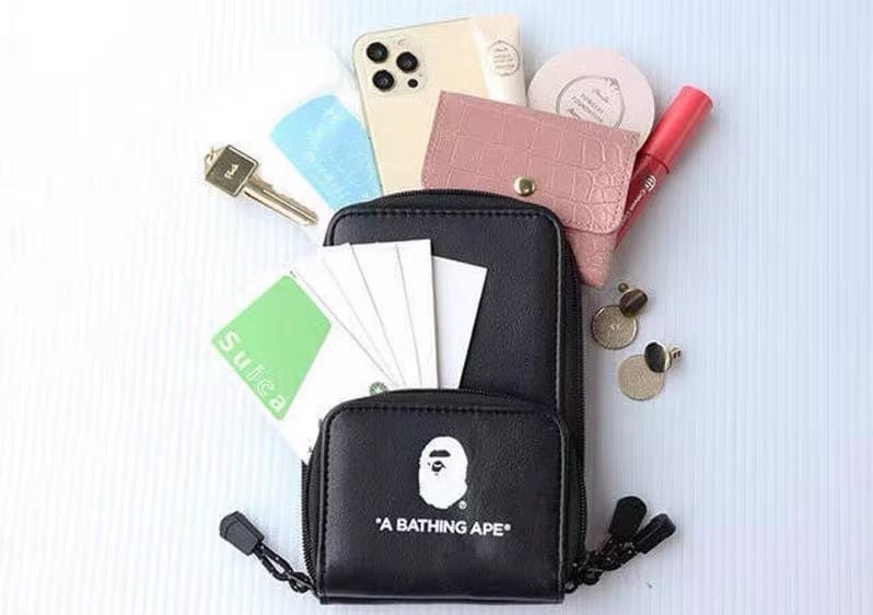 Bape Camouflage Crossbody Bag