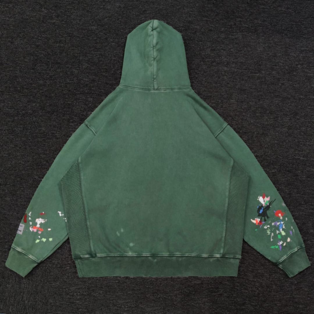 Gallery Dept. Center Logo Vintage Hoodie