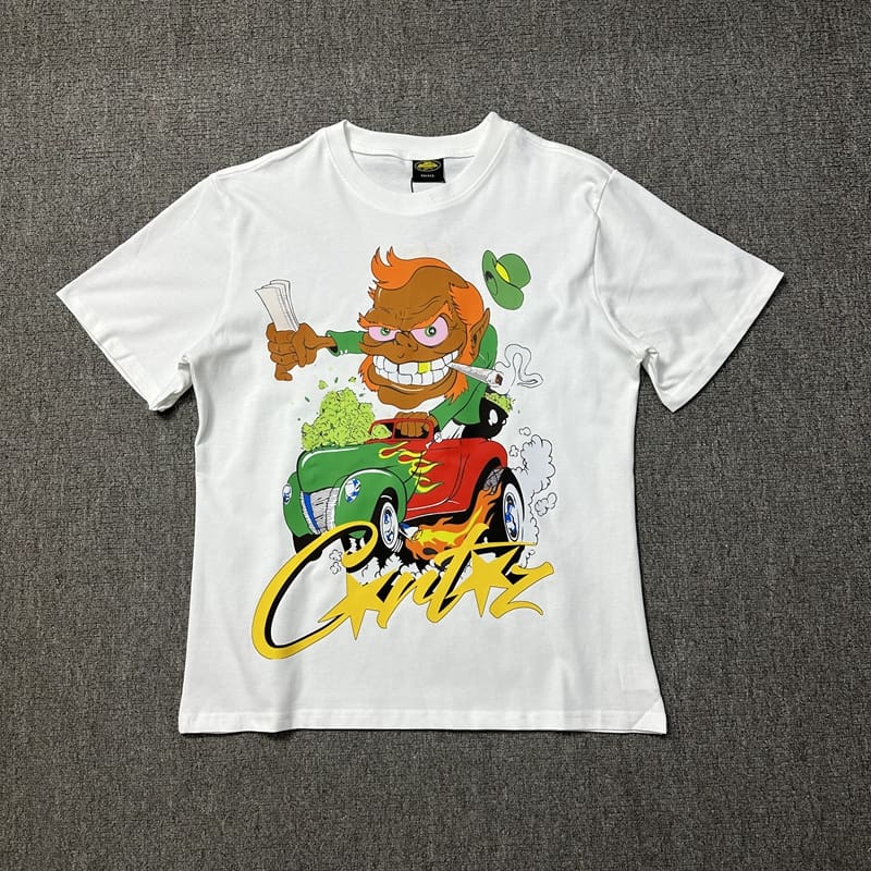 Corteiz Fun Smoking Old Man T-Shirt