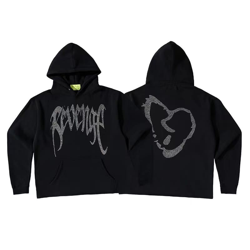 Revenge Keel Smoke Skull Hoodie