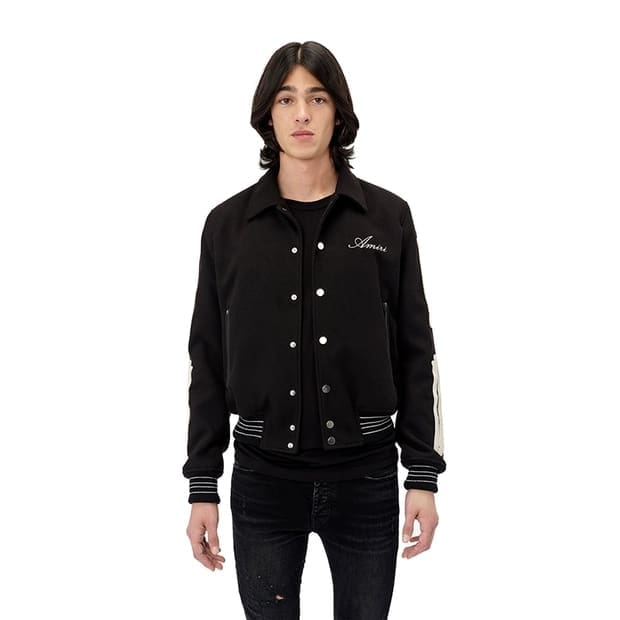European Amiri Embroidered Pilot Jacket