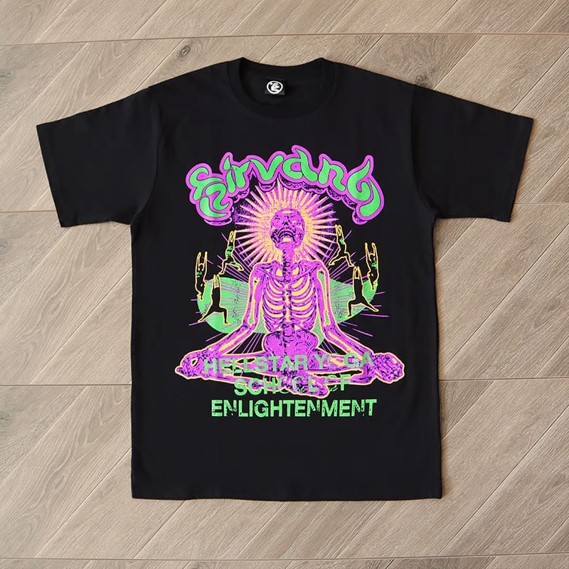 H*lst*r studios nirvana skeleton tee