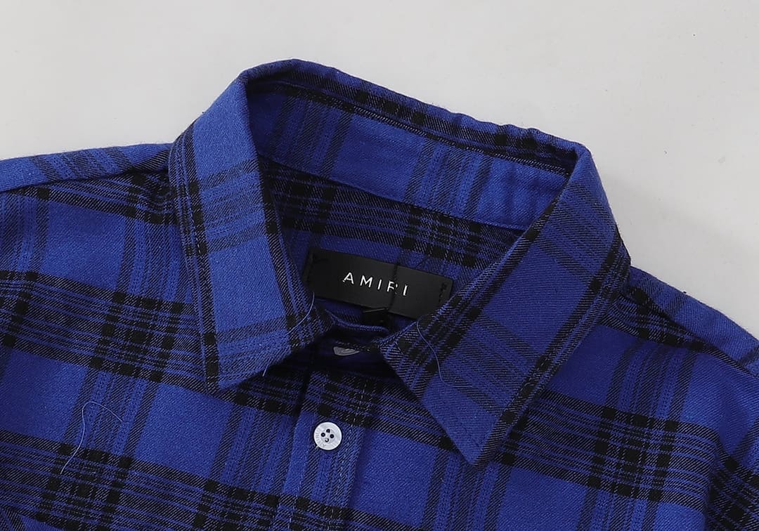 Blue Shark Amiri Destruction Shirt