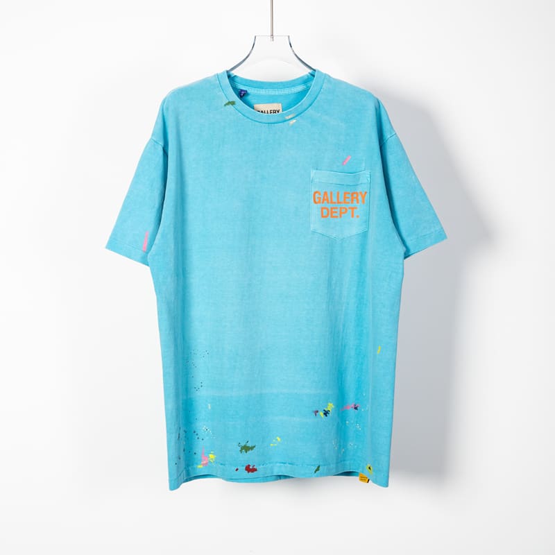 Gallery Dept Splash Ink Pocket T-Shirt