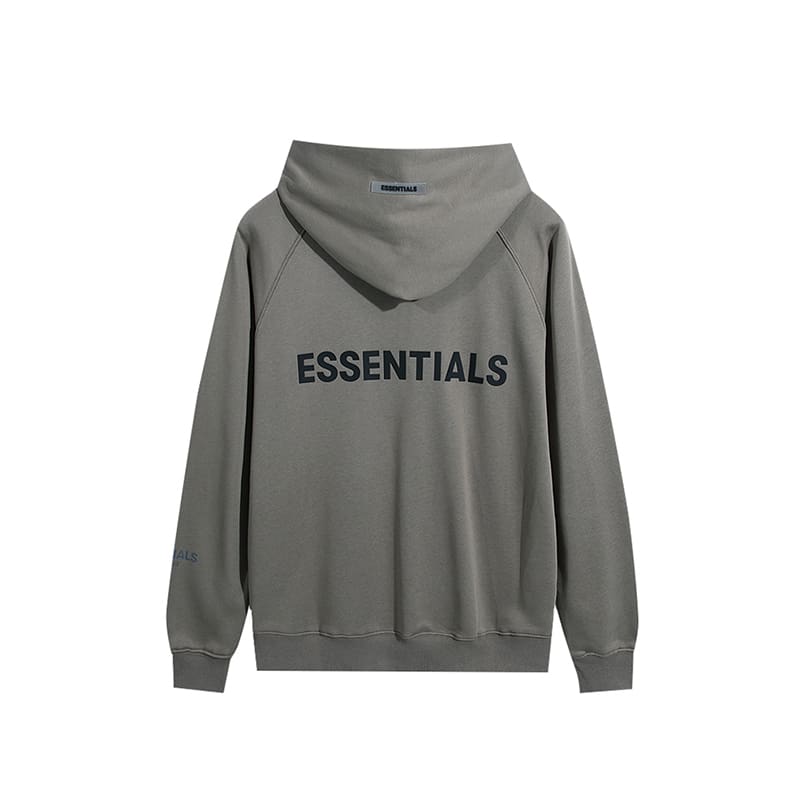 Fog Essentials Back Letter Zipper Coat