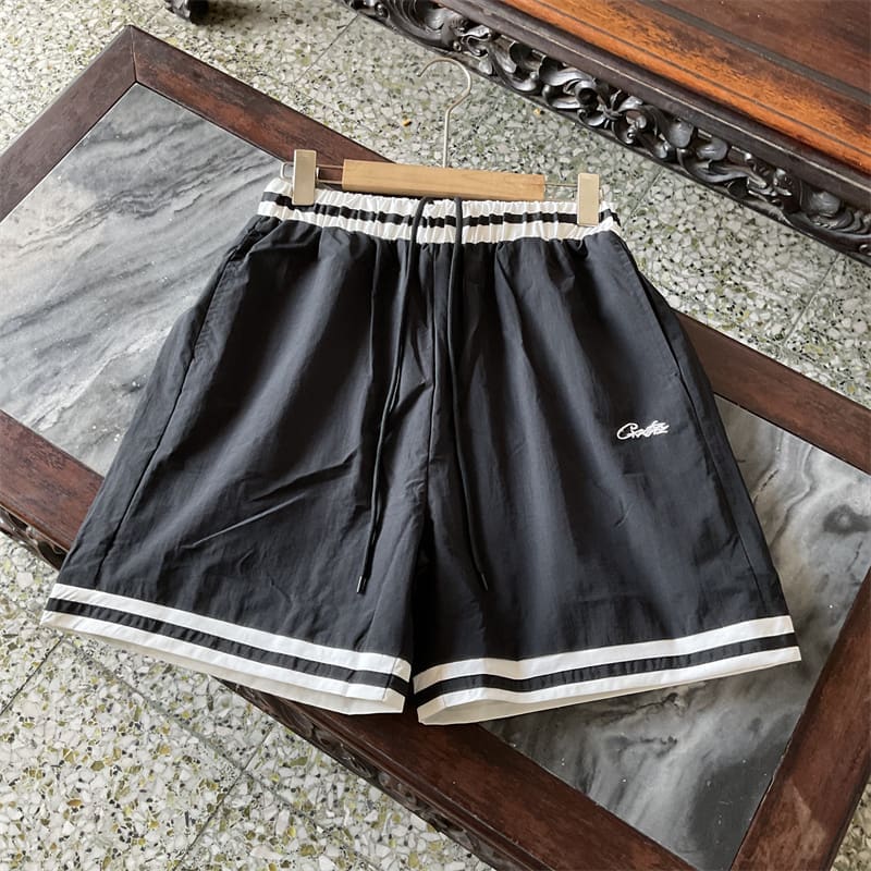 Corteiz Devil Island Crtz Letter Printed Shorts