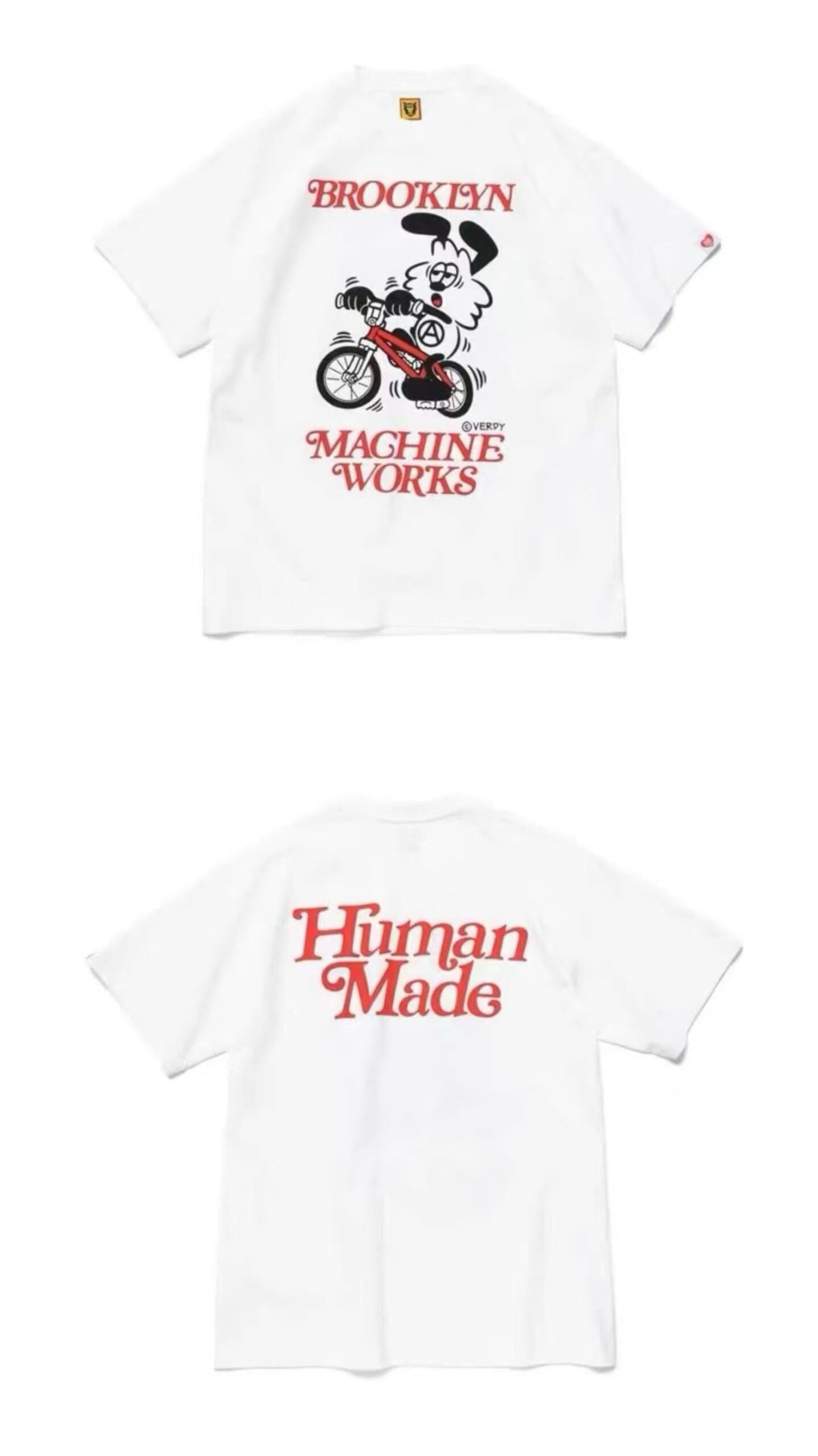 Human Made Slub Cotton Round Neck Tee