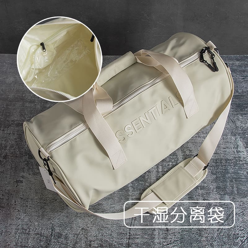 FOG Dry Wet Separation Handbag Gym Travel Luggage Bag for Men