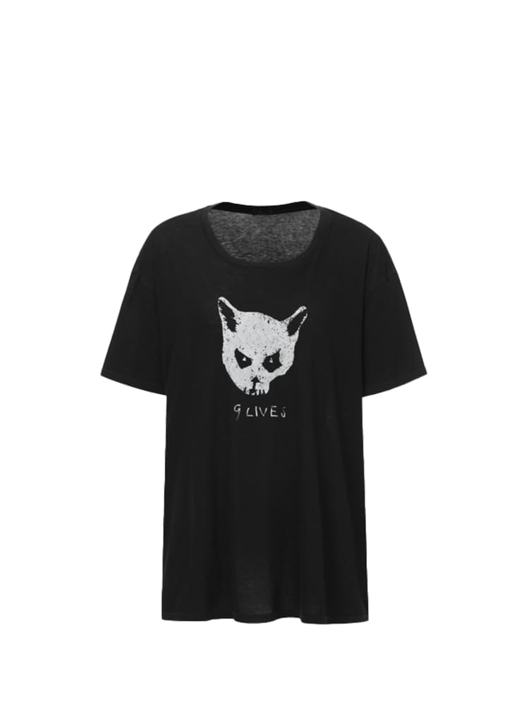 Design Printed Round Neck Tee