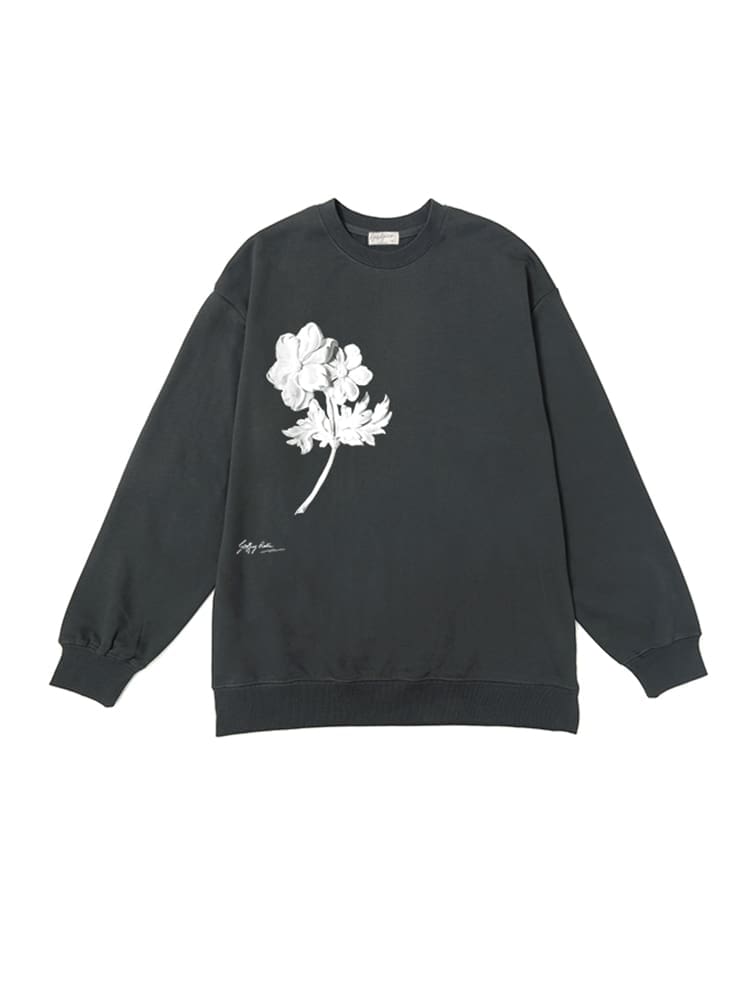 Yohji Yamamoto Yaosi Relief Design Anthodite Hoodie