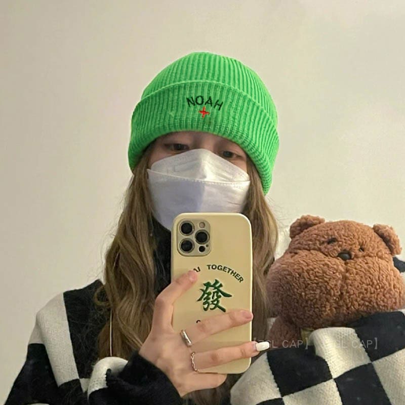 Noah Trach Cross Knitted Hat