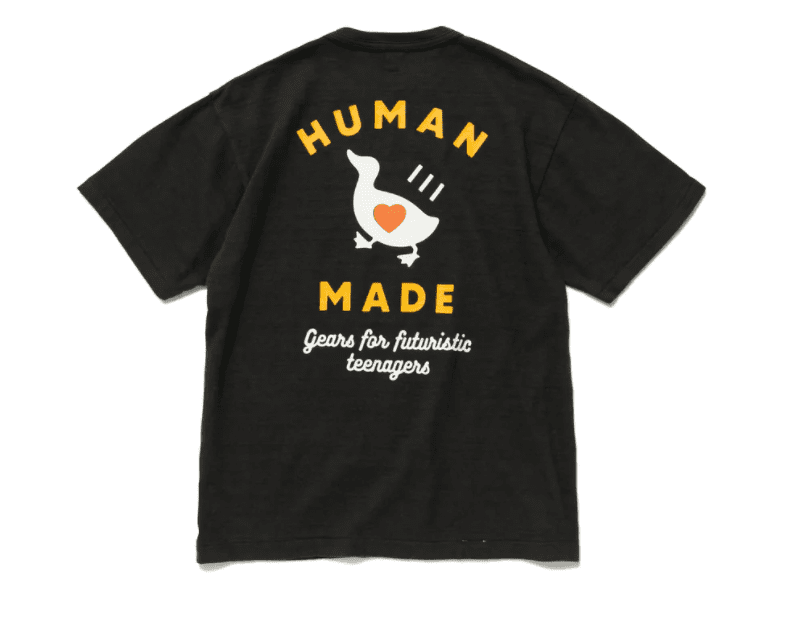 Human Made Duck Letter Short Sleeve Tee