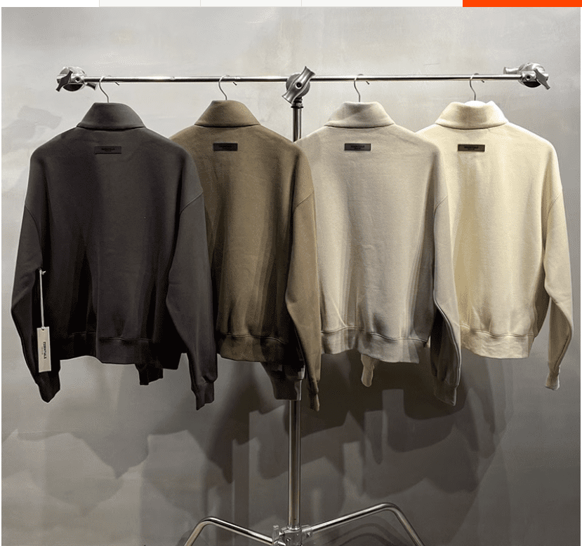 Fog Double Line Essentials Zipper Cardigan