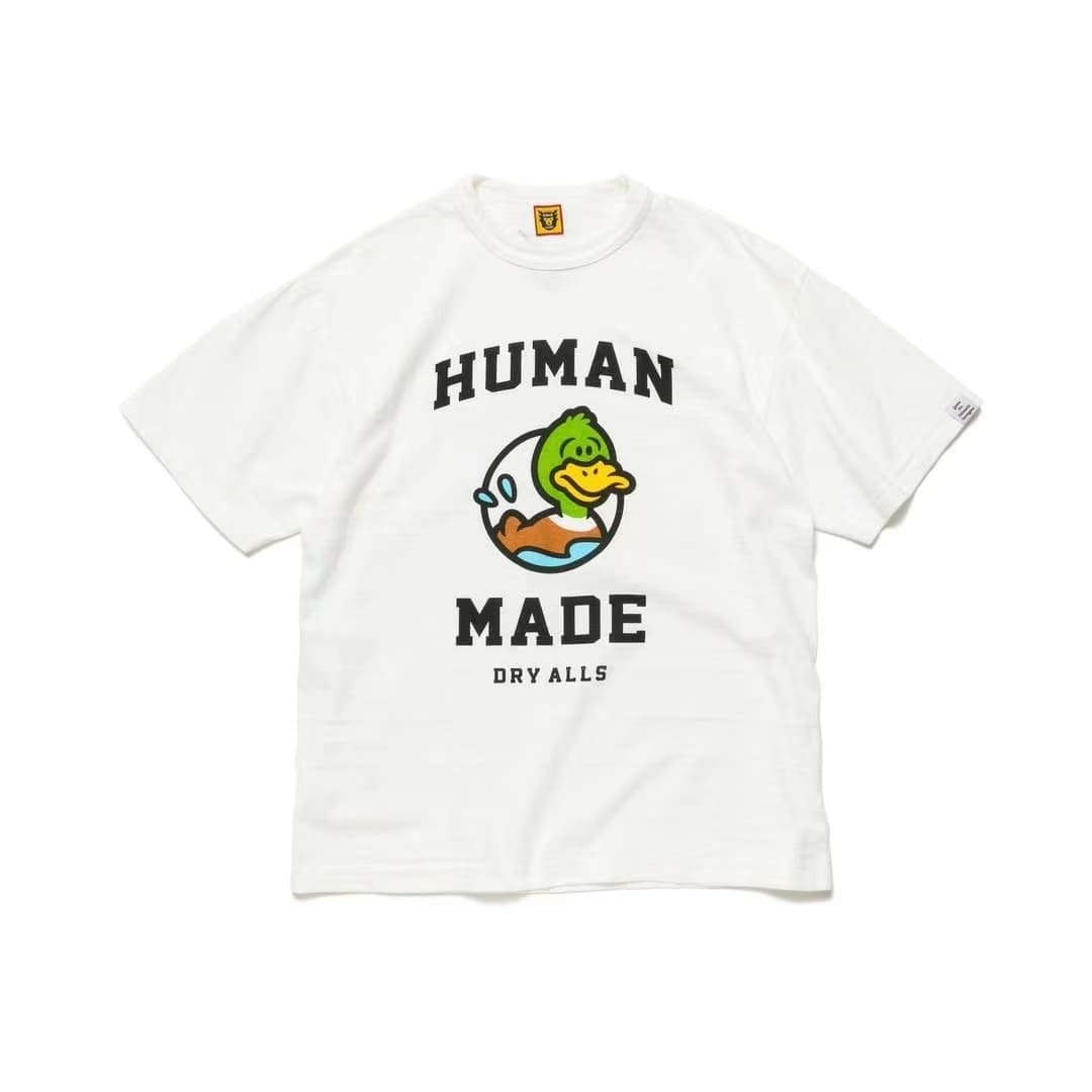 Human Made Duck Letter Short Sleeve Tee