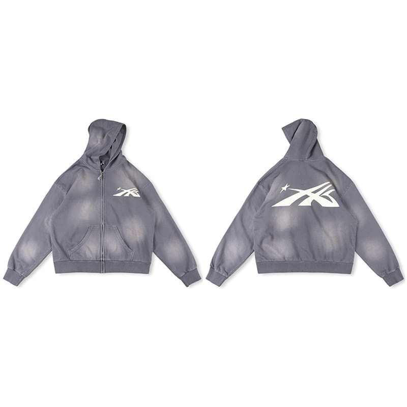 H*lst*r studios marble tie-dye hoodies 3color