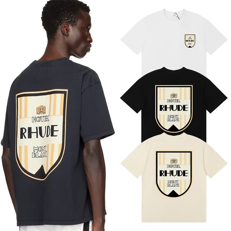 Mont-Blanc Hotel Logo-Print Tee