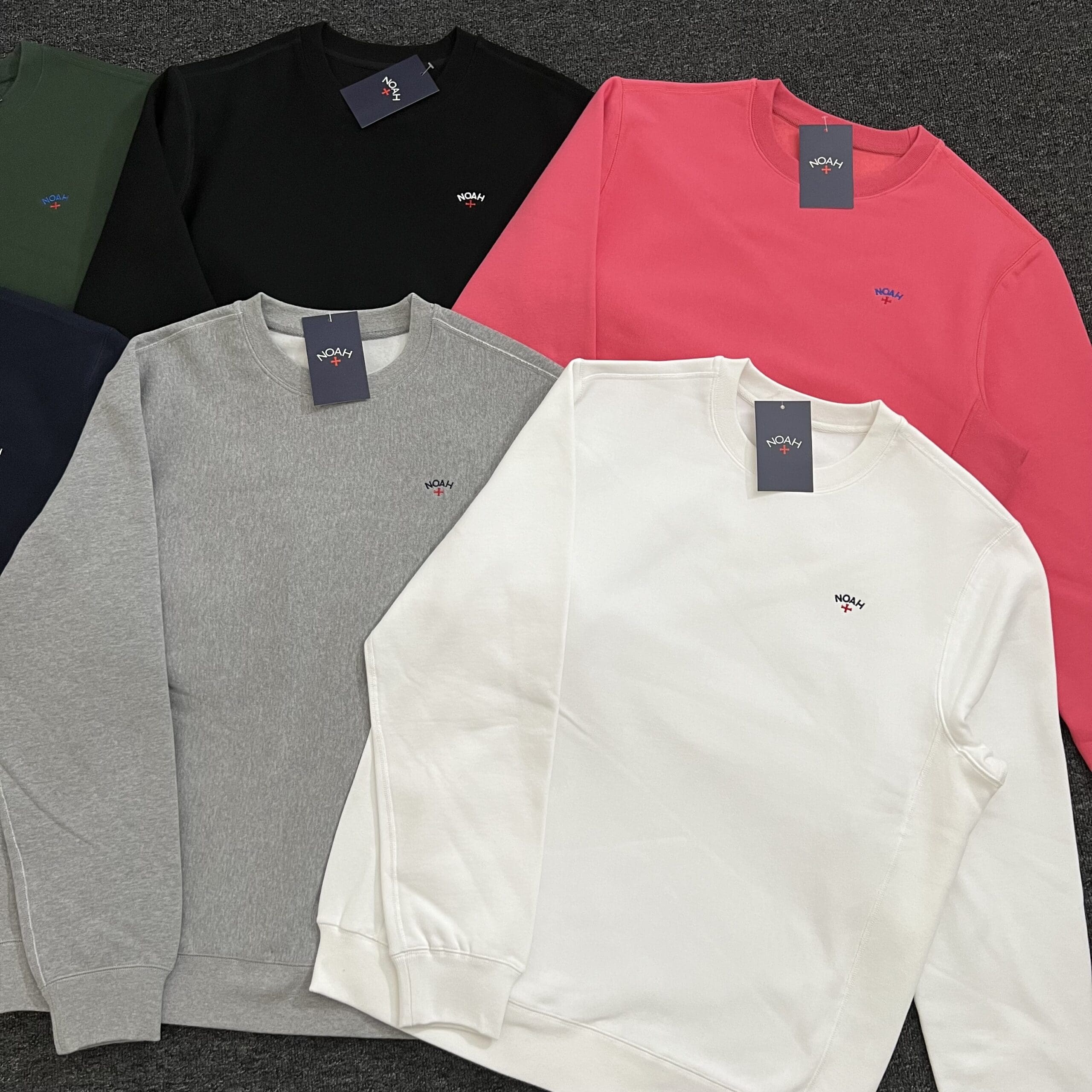 Noah Matcha Gray Cross Tee