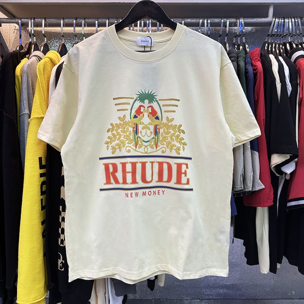 Rhude Parakeet Printed Undershirt