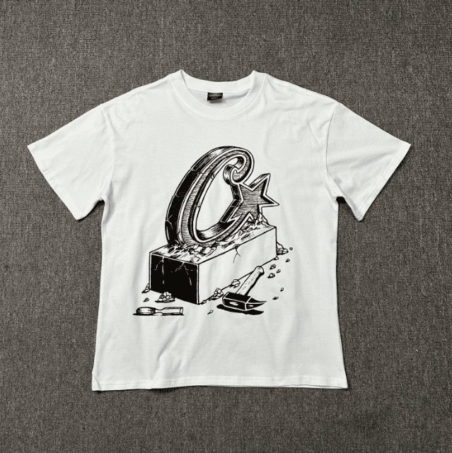Corteiz Devil Island Big Eye Letter T-Shirt