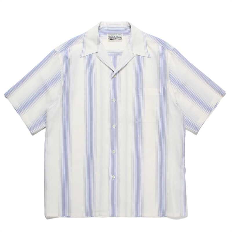 Wacko Maria Summer Stripes Print Shirt