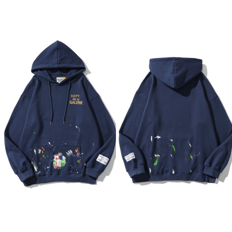 Gallery Dept Splash-Ink Hooded Sweater