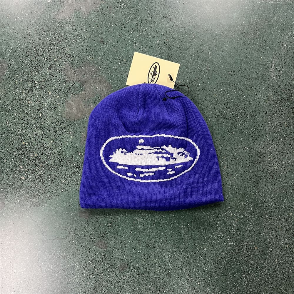 Corteiz Devil Island Demon Printed Beanie