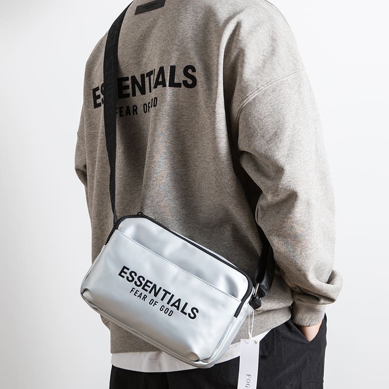 FOG Shoulder Bag ESSE Messenger Bag Small Casual Crossbody for Men and Women