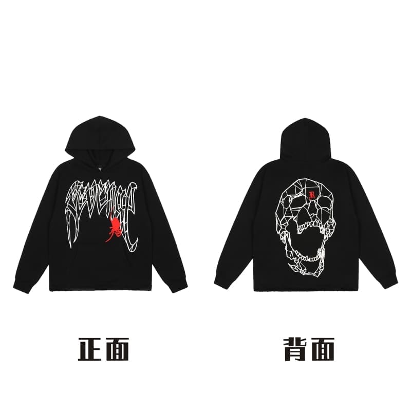 Revenge Fog High Street Skull Hoodie