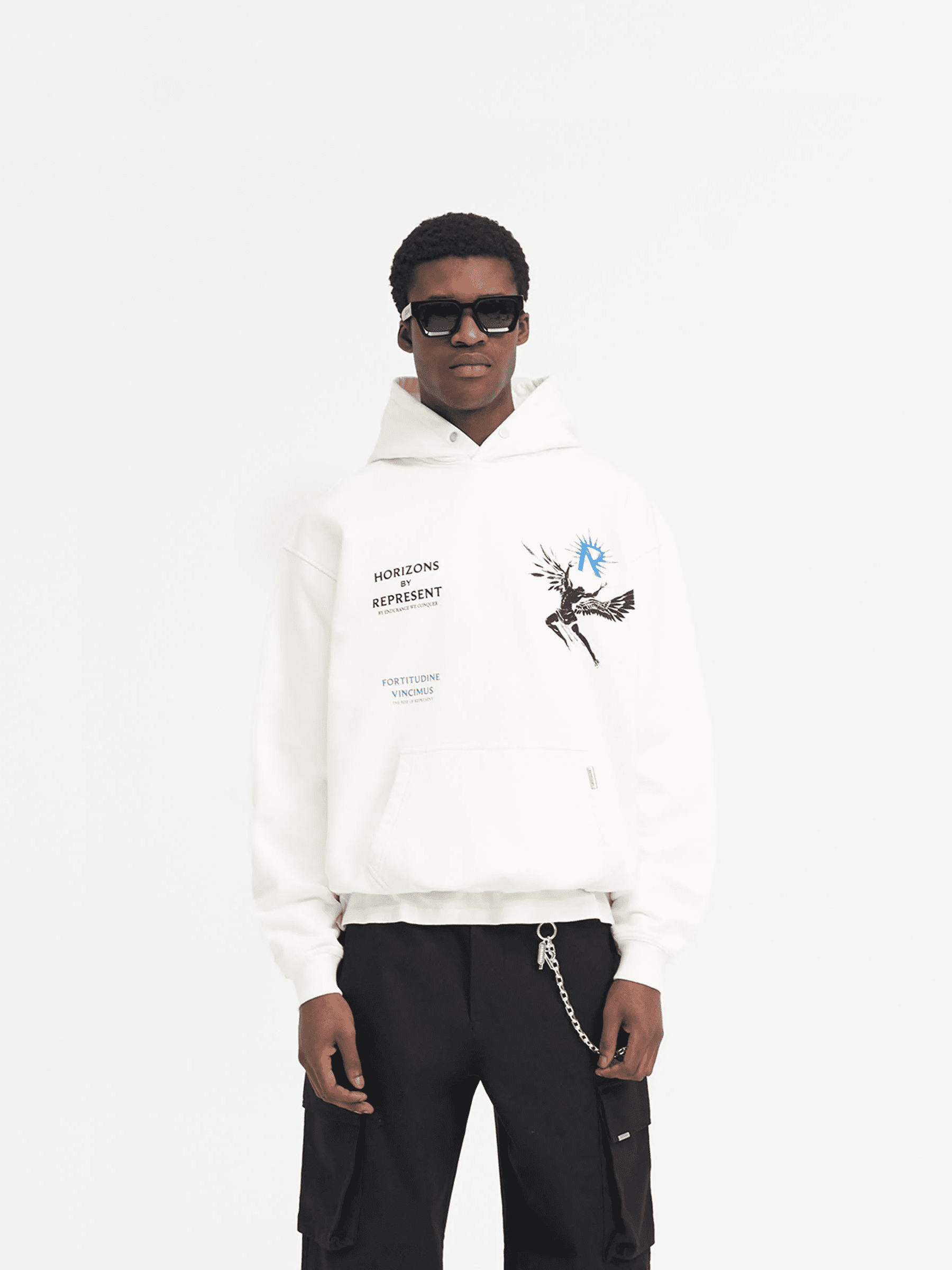 Represent Sun God Printed Hoodie