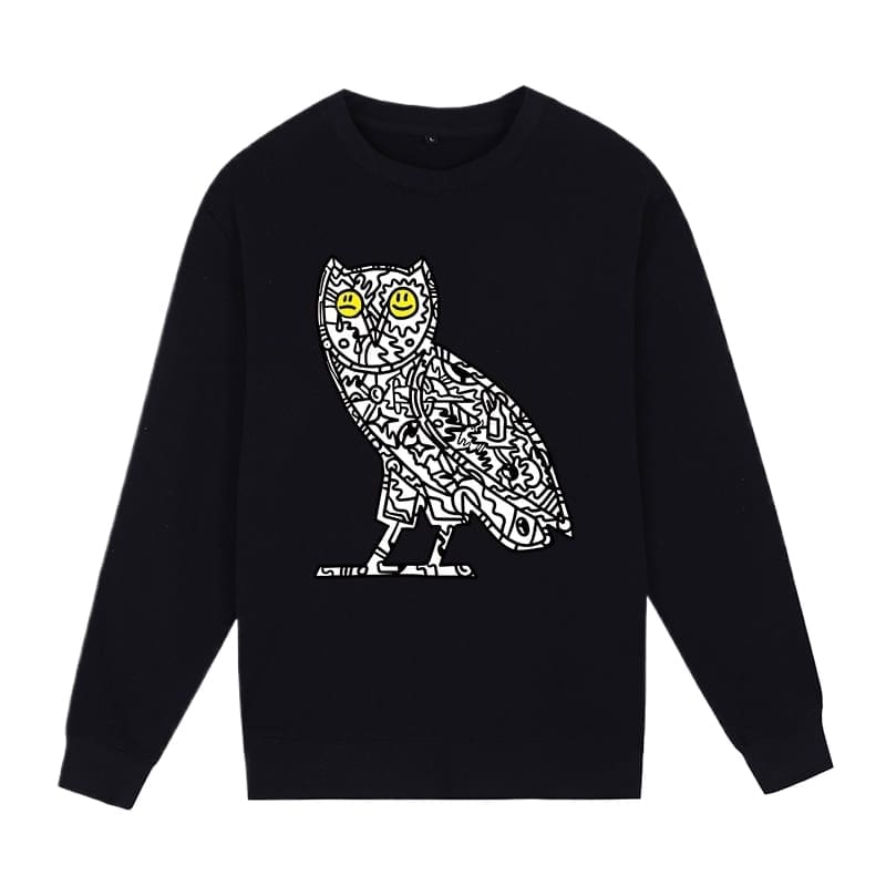 Owl Ovo Sweater With Drake’S Clb Art