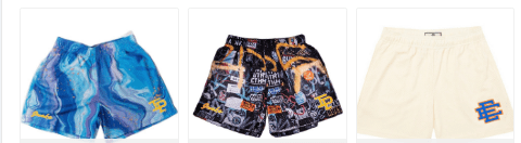 Eric Emanuel West Coast Beach Shorts for Kids 90-5XL A