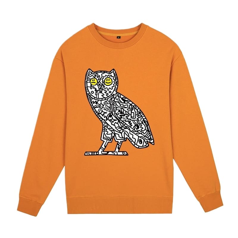 Owl Ovo Sweater With Drake’S Clb Art