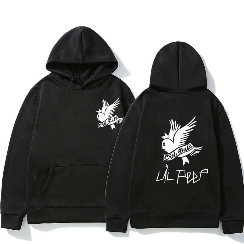 Lil Peep Street Fashion Hooded Sweater for Men and Women