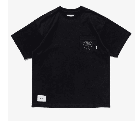 WTAPS printed short-sleeved T-shirt Japanese leisure CityBoy loose cotton pocket T-shirt men’s summer solid color shirt fashion