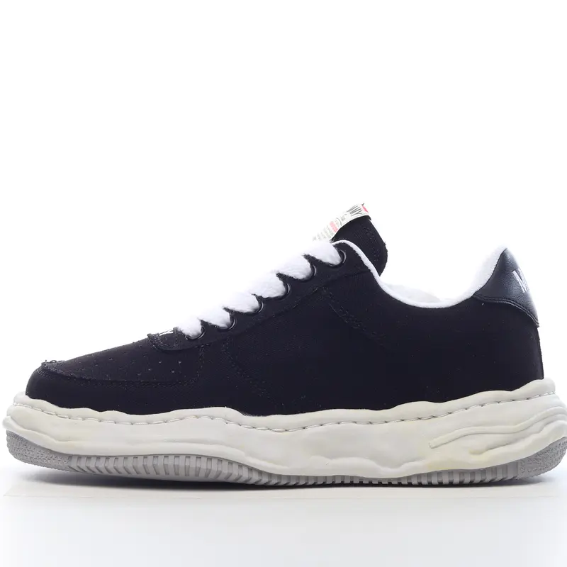 mmy Ma*s*n miharayasuhiro wayne original sole leather low sneaker grwy a a