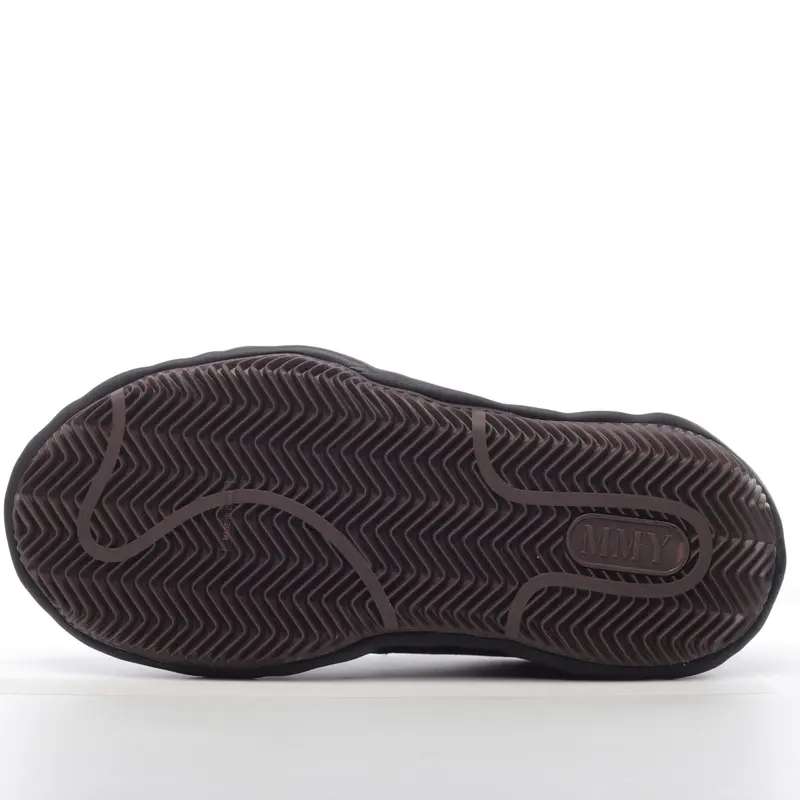 mmy Ma*s*n miharayasuhiro wayne original sole leather low sneaker grwy b a