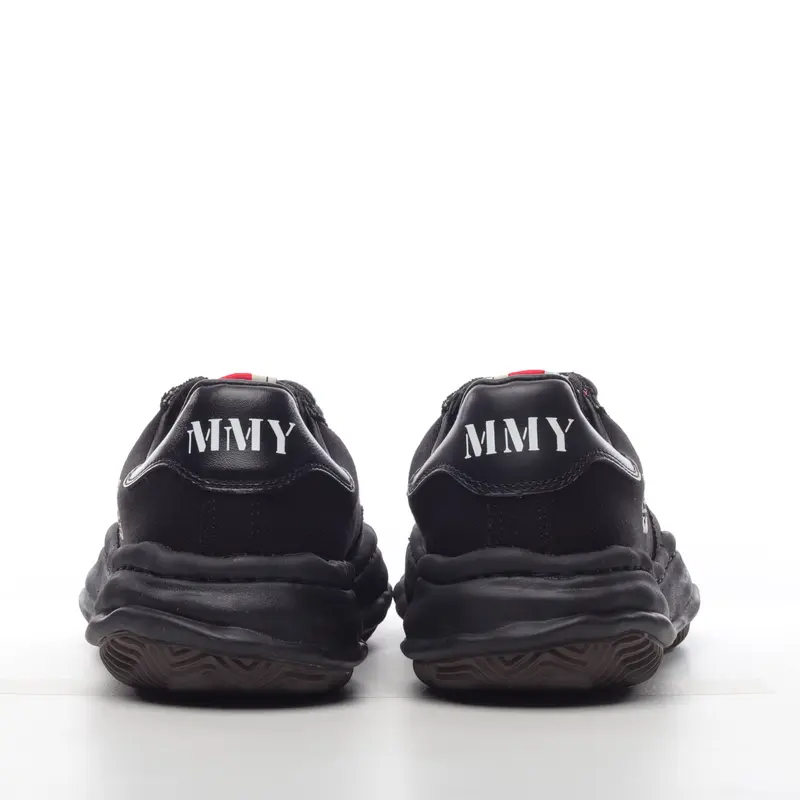 mmy Ma*s*n miharayasuhiro wayne original sole leather low sneaker grwy b a