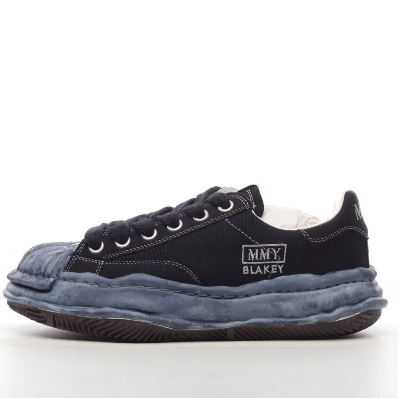 mmy Ma*s*n miharayasuhiro wayne original sole leather low sneaker grwy c