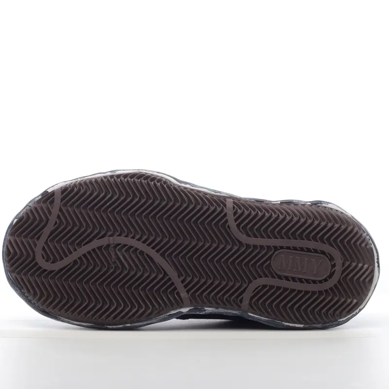 mmy Ma*s*n miharayasuhiro wayne original sole leather low sneaker grwy c