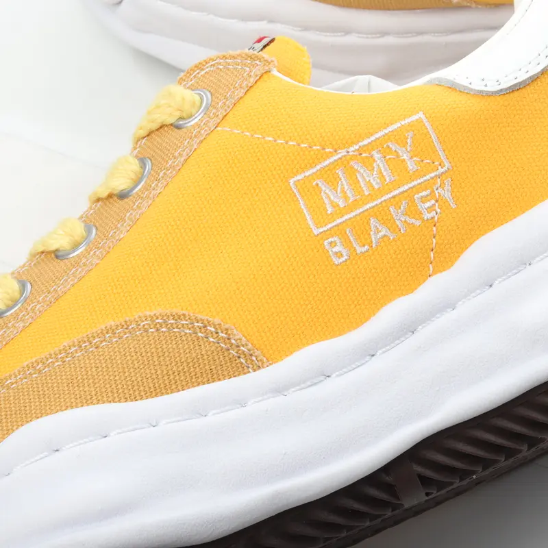 mmy Ma*s*n miharayasuhiro wayne original sole leather low sneaker grwy f