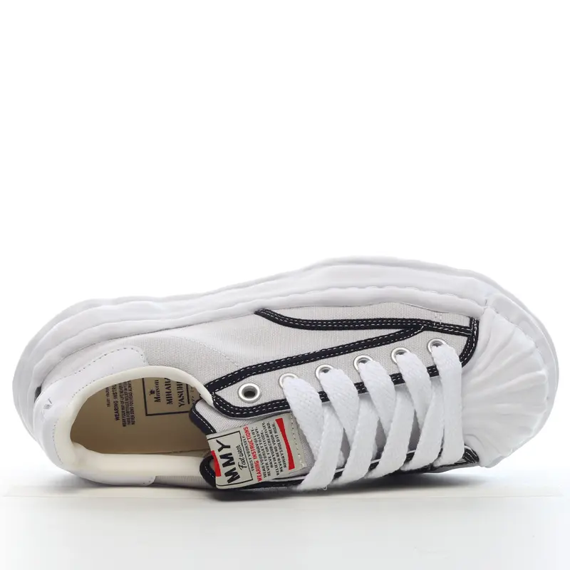 mmy Ma*s*n miharayasuhiro wayne original sole leather low sneaker xqwp