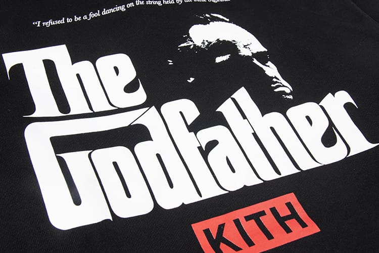 defans KITH Godfather co-named Godfather hooded sweater gangster movie men and women couple pullover hoodie
