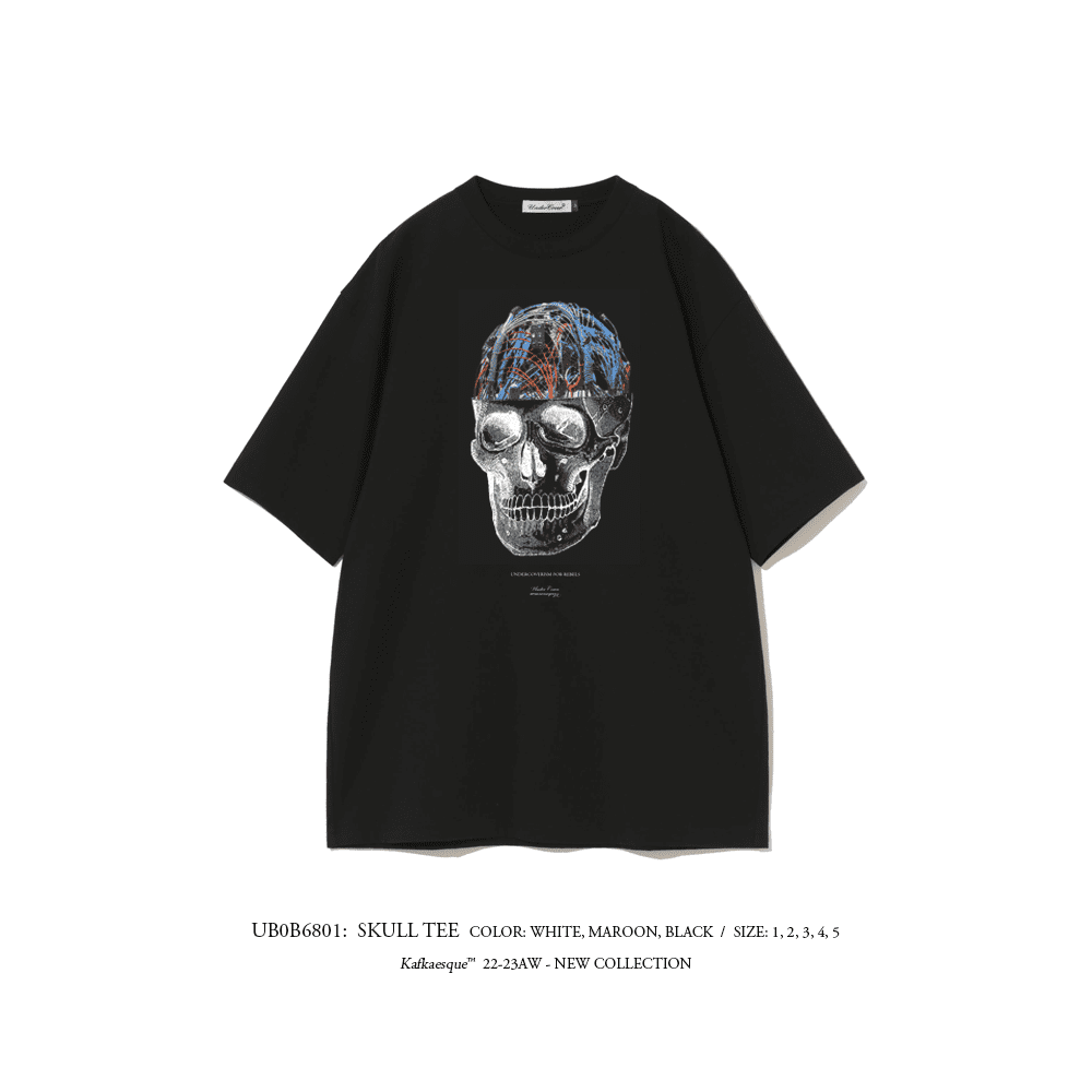 Undercover Terracotta Warriors Goth Retro Loose Short Sleeve T-Shirt for Men and Women