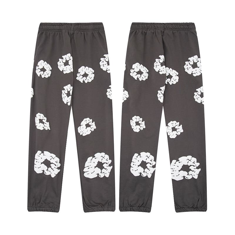 Denim Tears Embroidered Puff Print Sweatshirt and Sweatpants Set