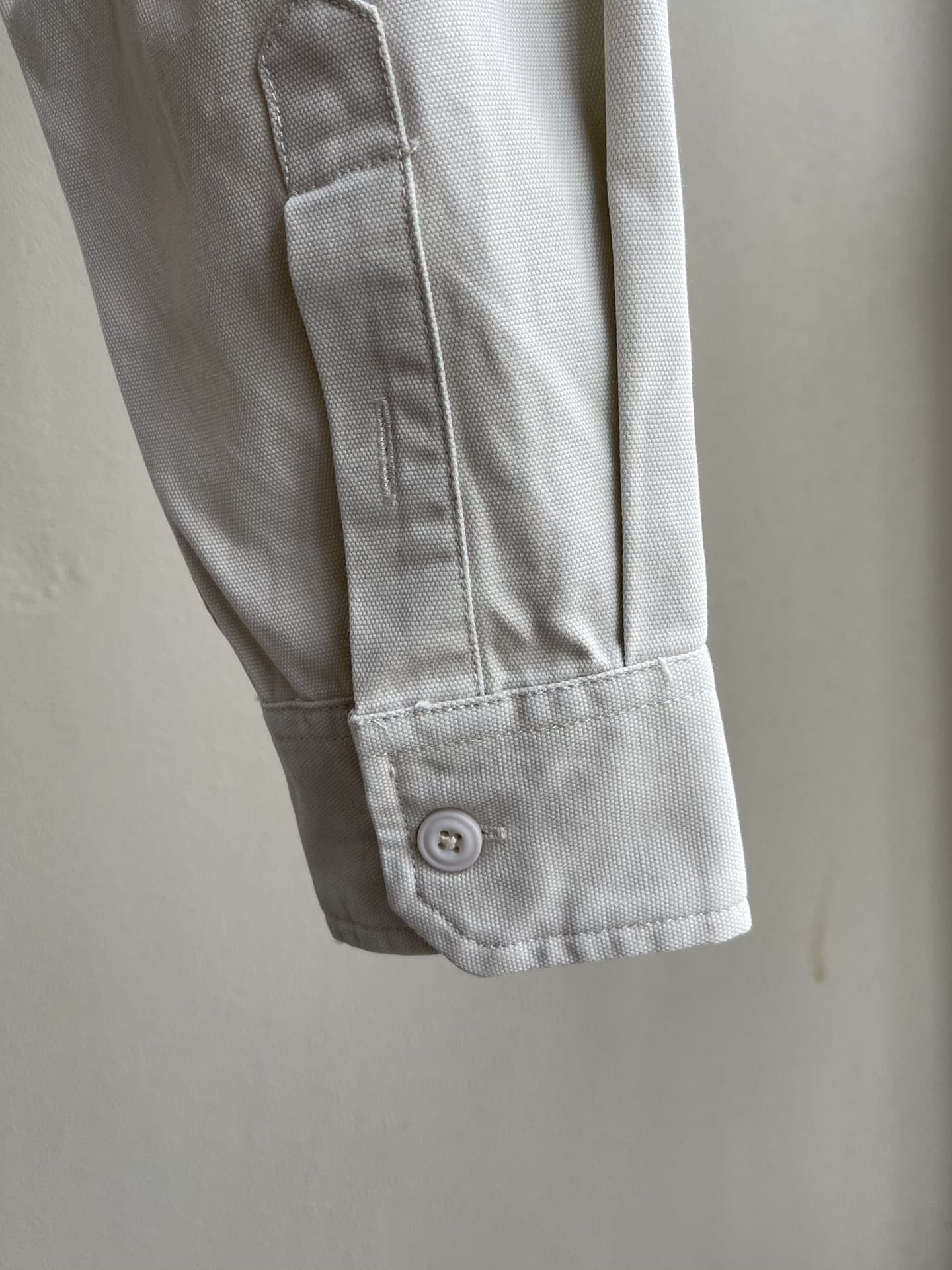 Stone Island Washed Canvas Shirt Men’s Loose Fit Style