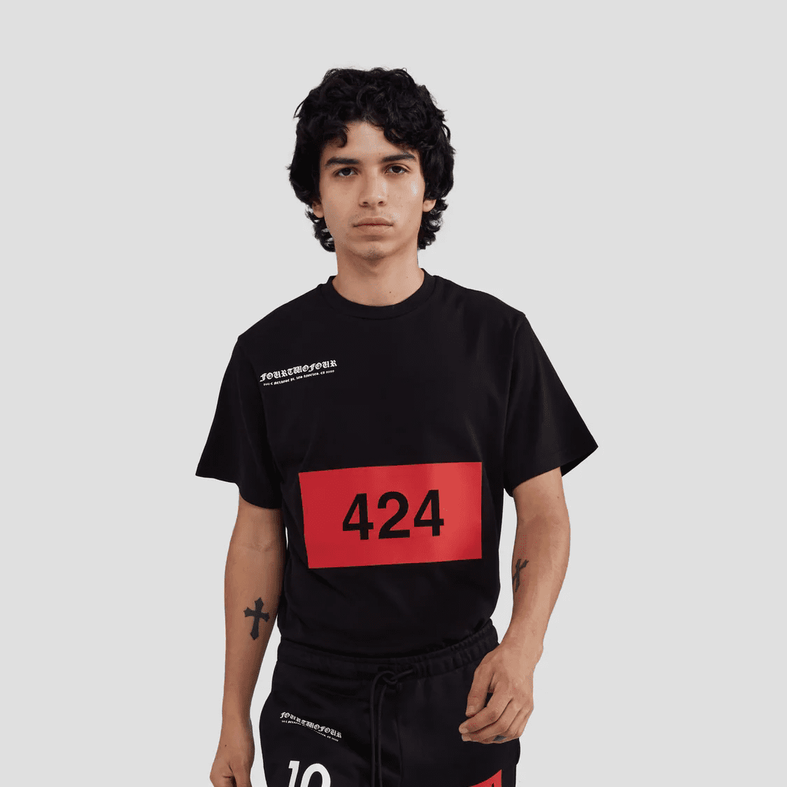 424 On Fairfax Guillermo T-Shirt Casual Wear